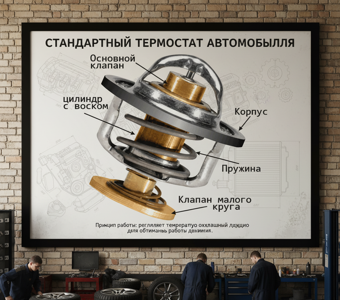 замена термостата