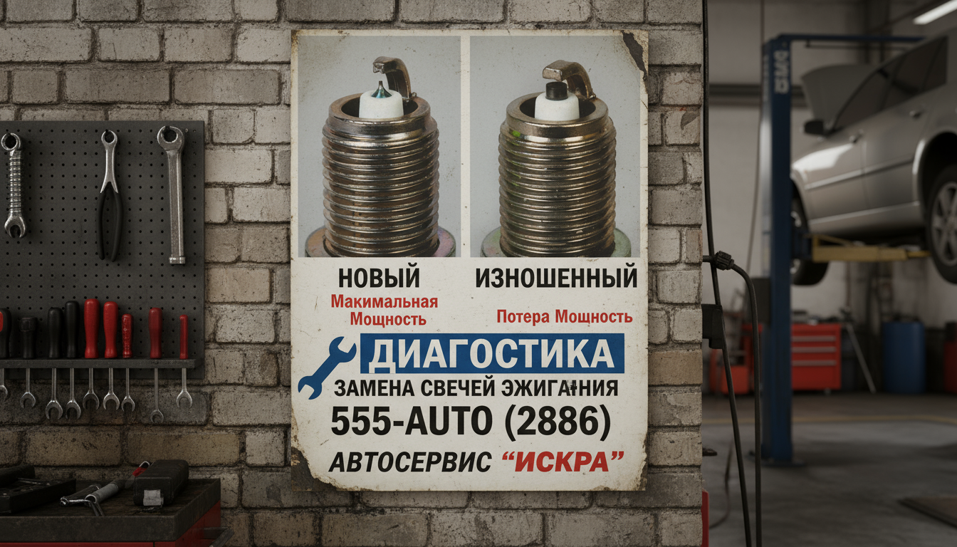замена свечей цена