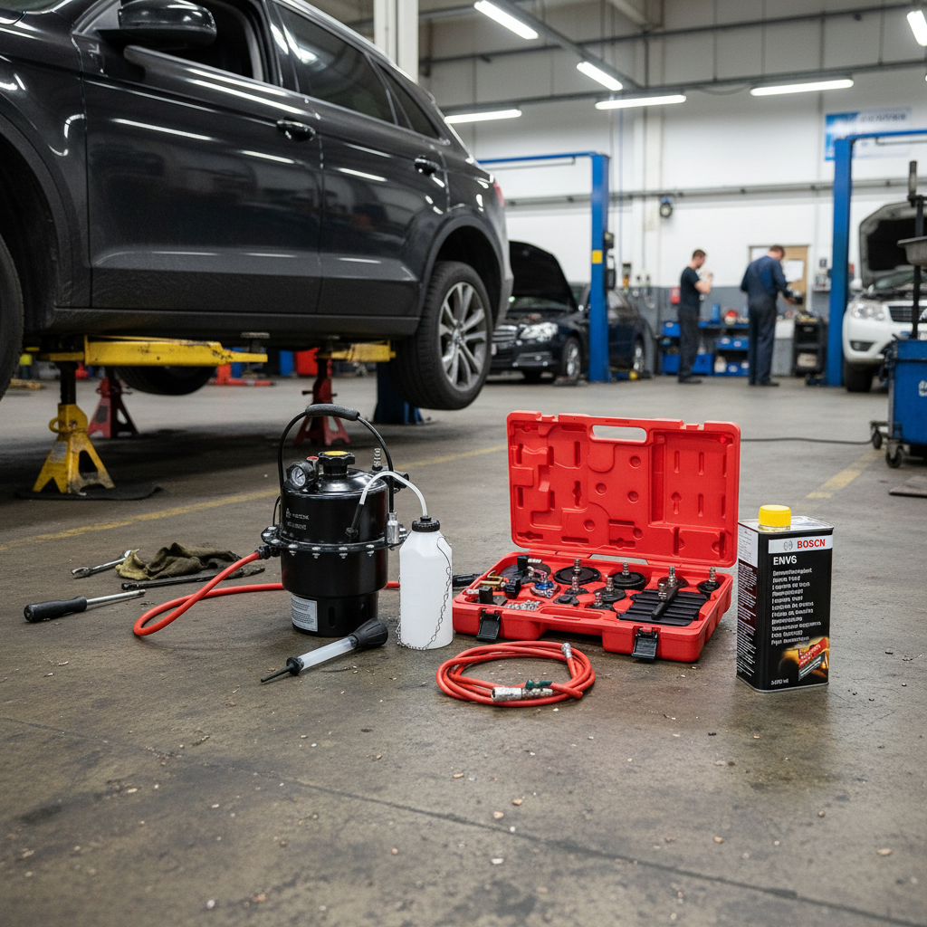 полная замена тормозной жидкости