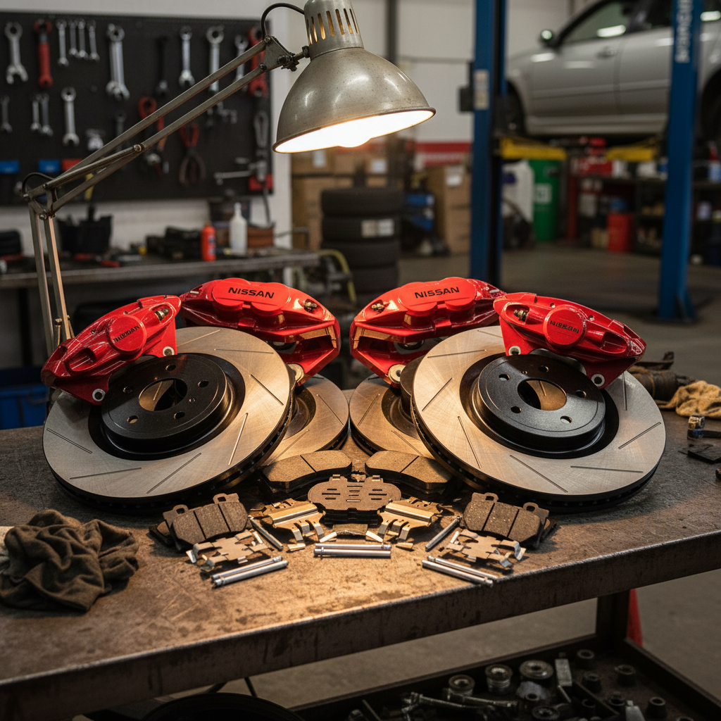 замена передних колодок