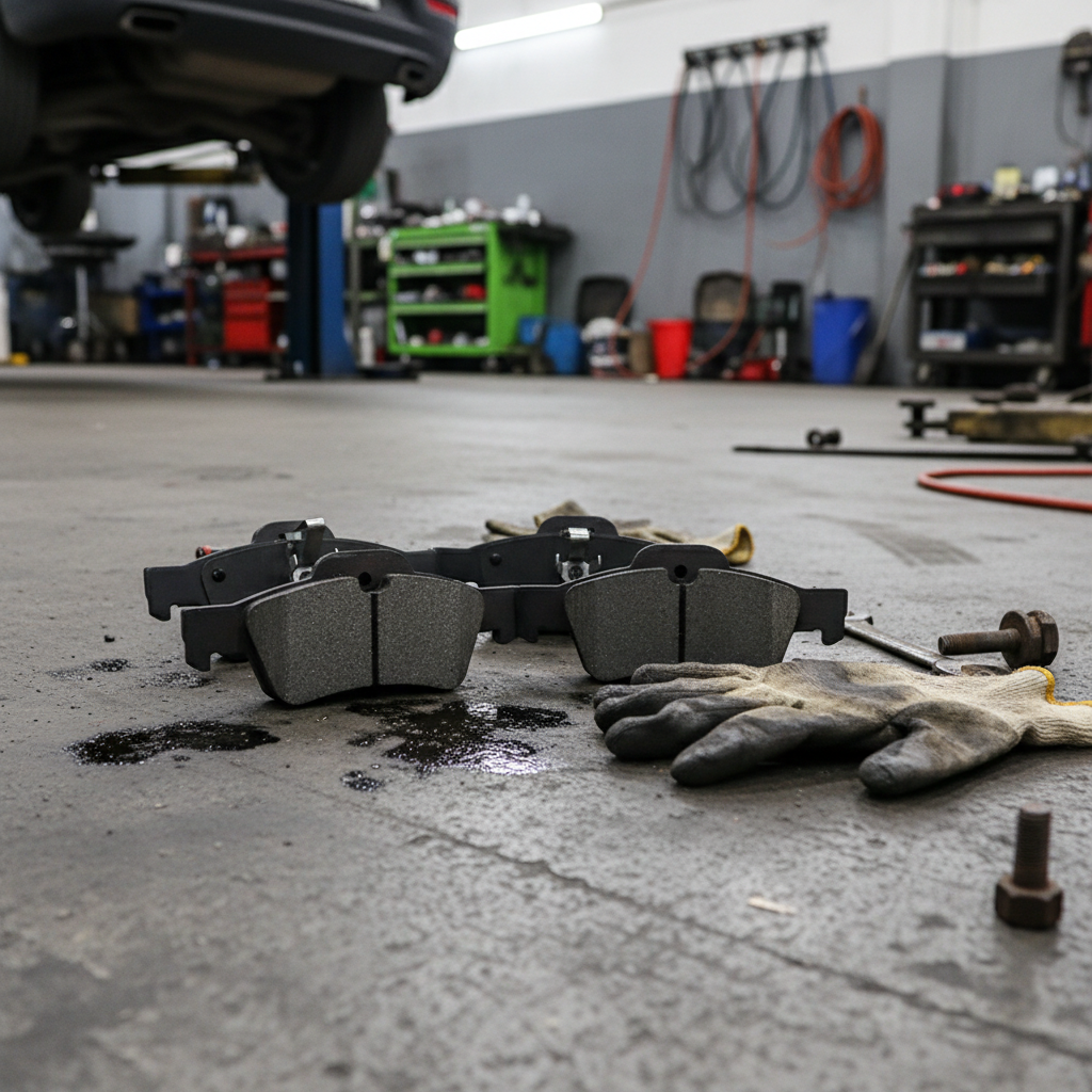 замена тормозных колодок цена