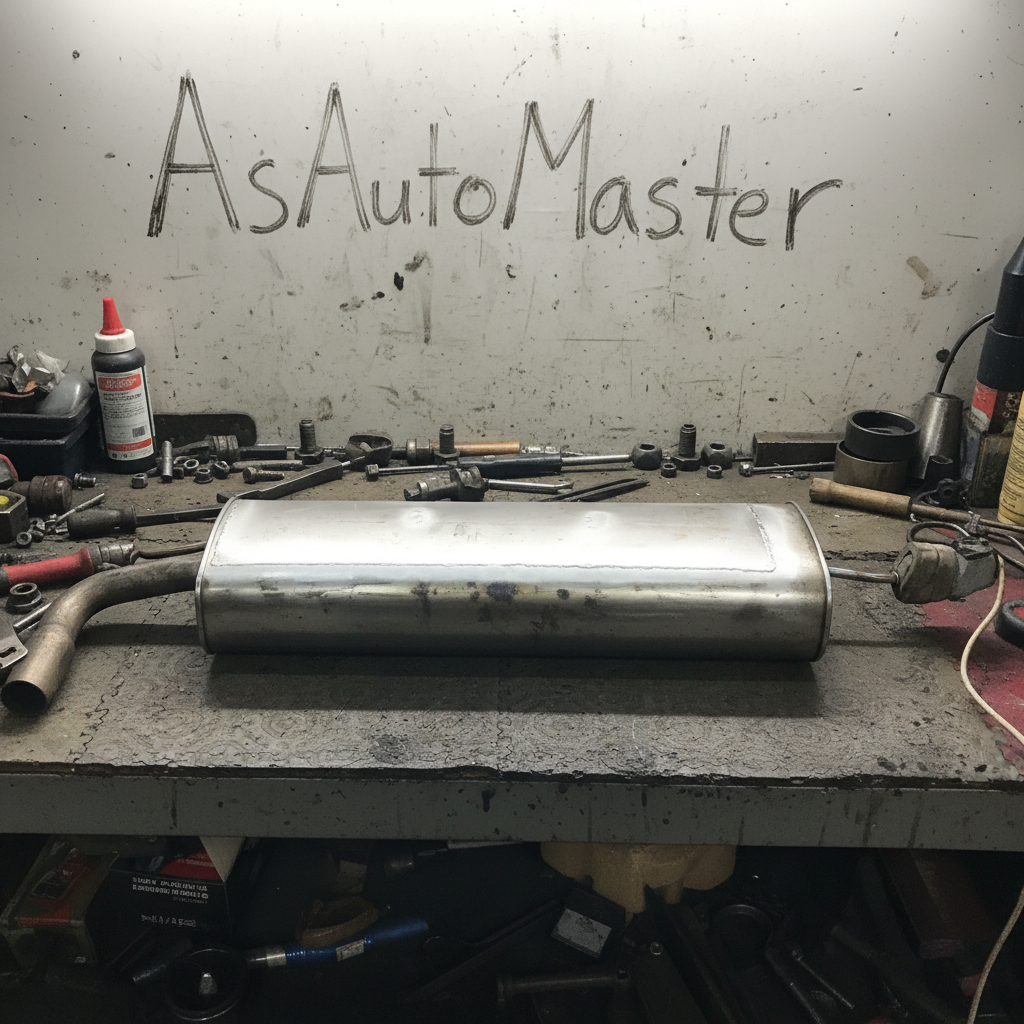 сварка глушителя