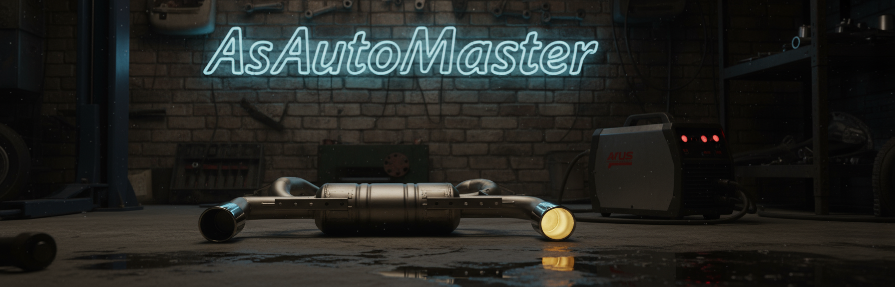 замена выхлопной системы