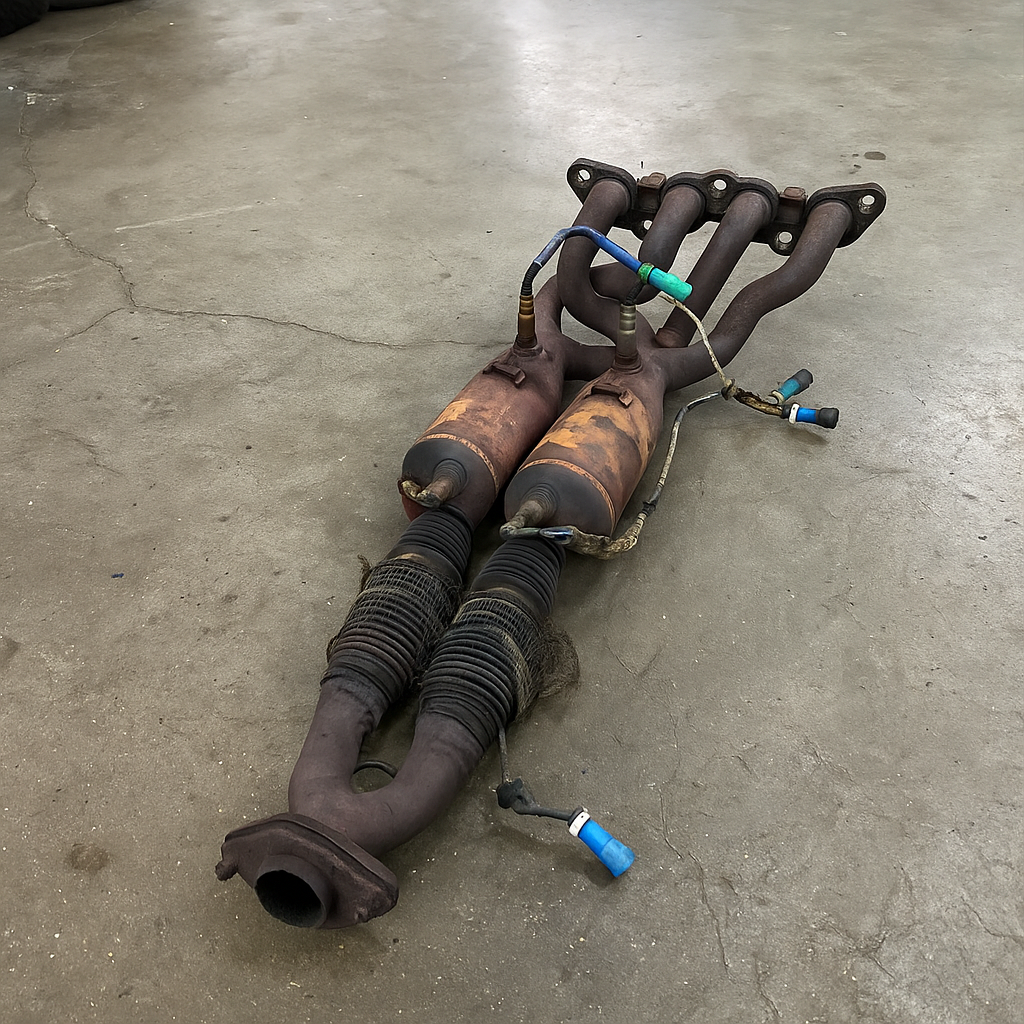 ремонт глушителя в минске