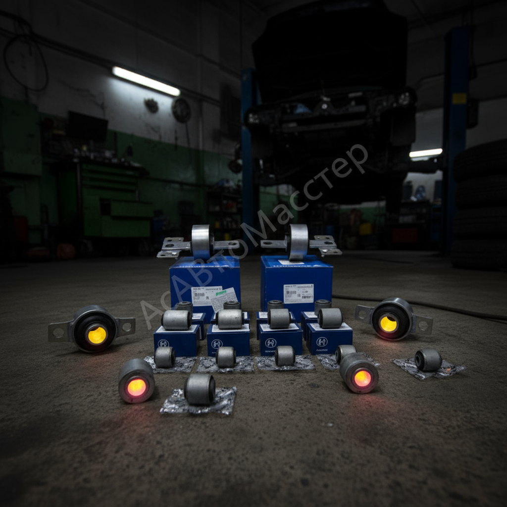 замена сайлентблока рычага Минск