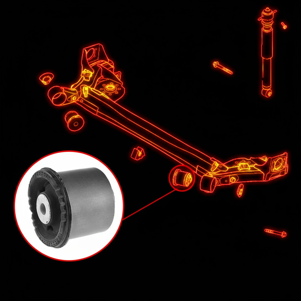 замена сайлентблоков задней балки
