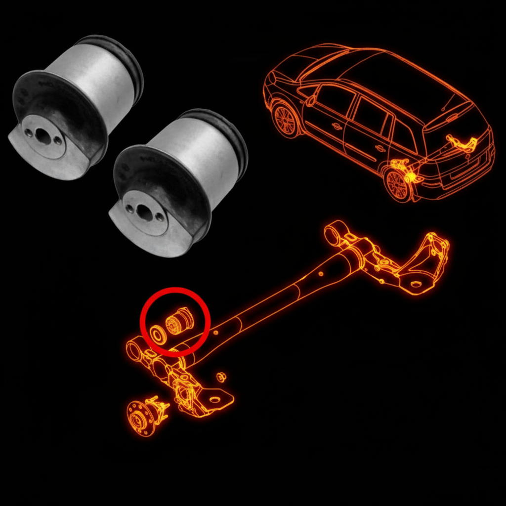 замена сайлентблоков задней балки в Минске