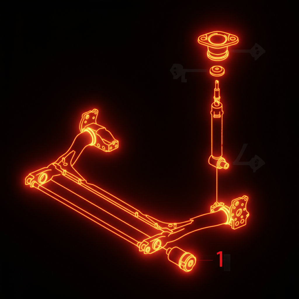 замена сайлентблоков балки