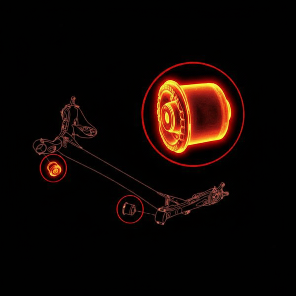 замена сайлентблоков балки