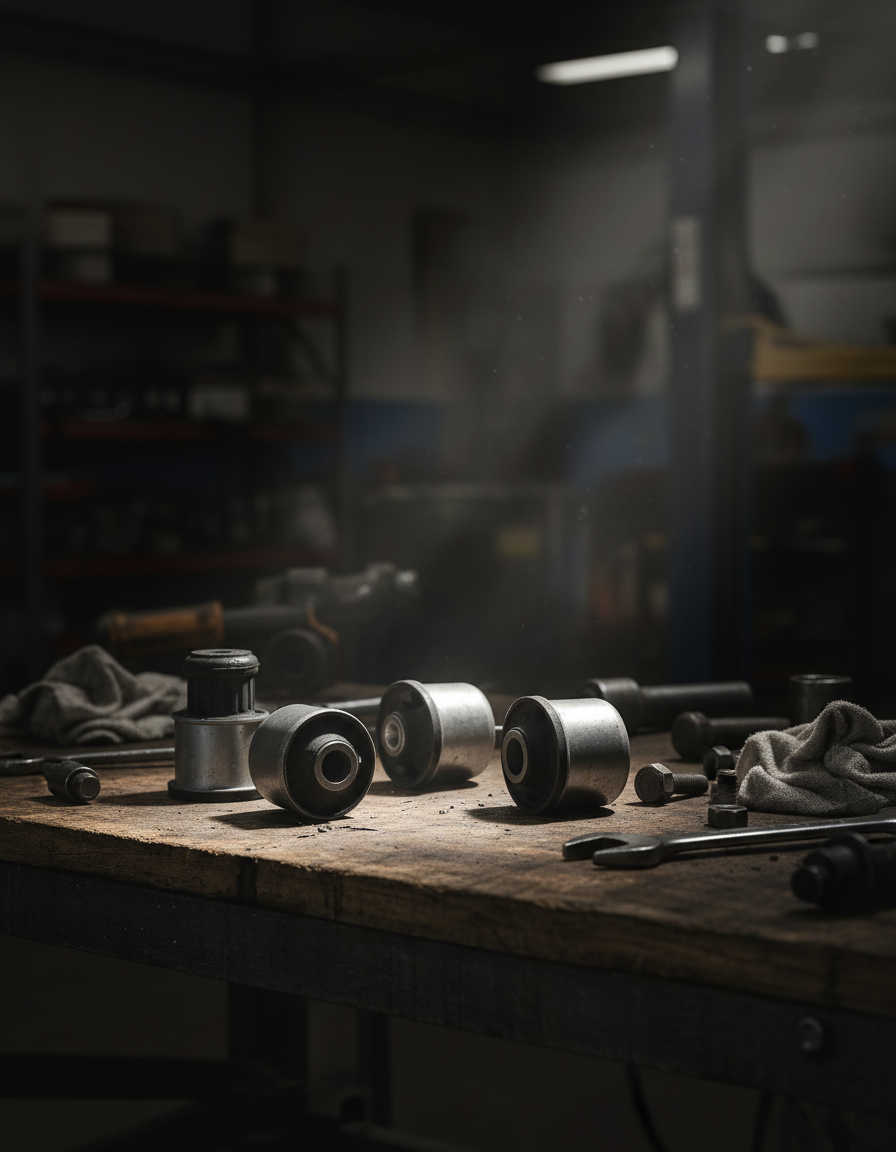 замена сайлентблоков передней подвески