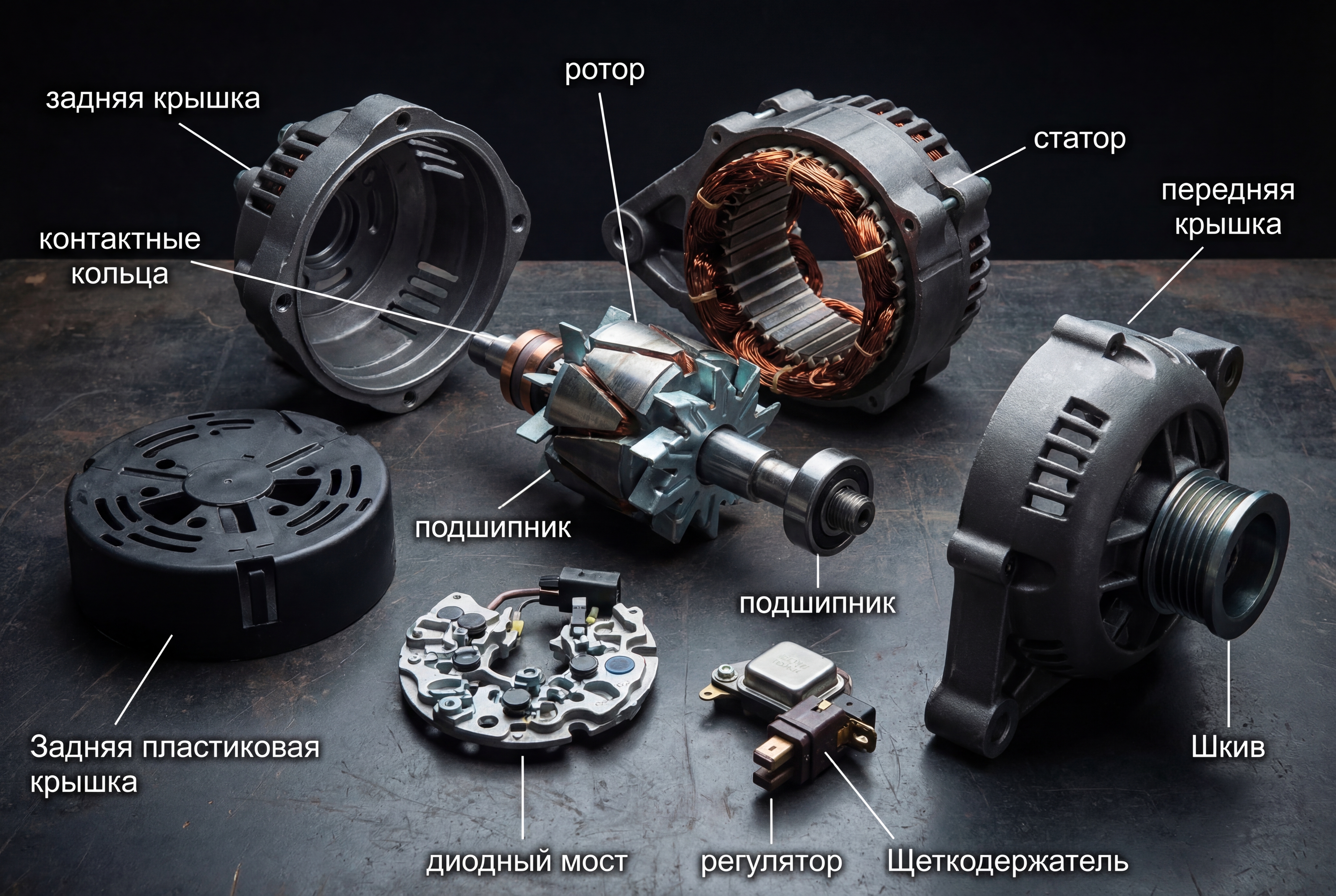 Ремонт генераторов Адрес