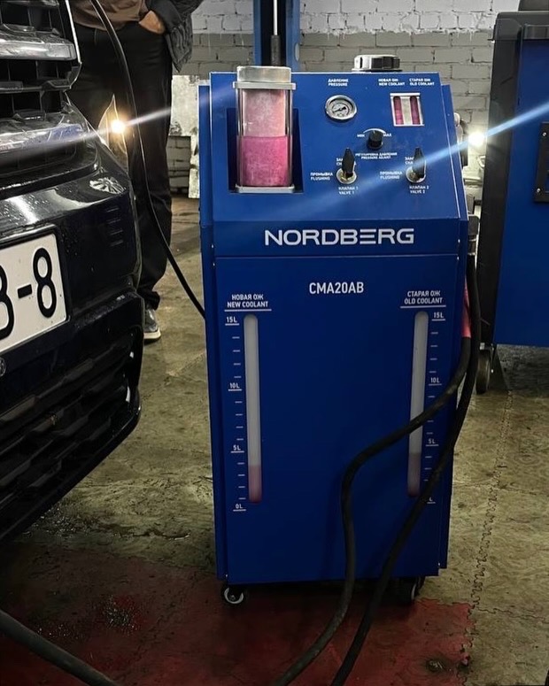 промывка радиатора охлаждения