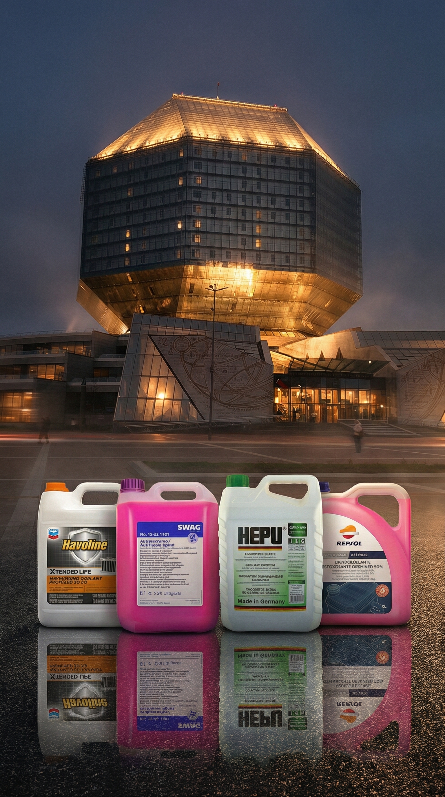 Промывка системы охлаждения двигателя