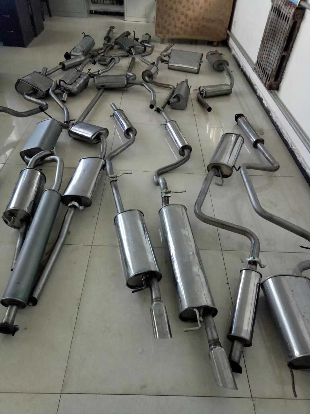 Заменить весь глушитель СТО Минск