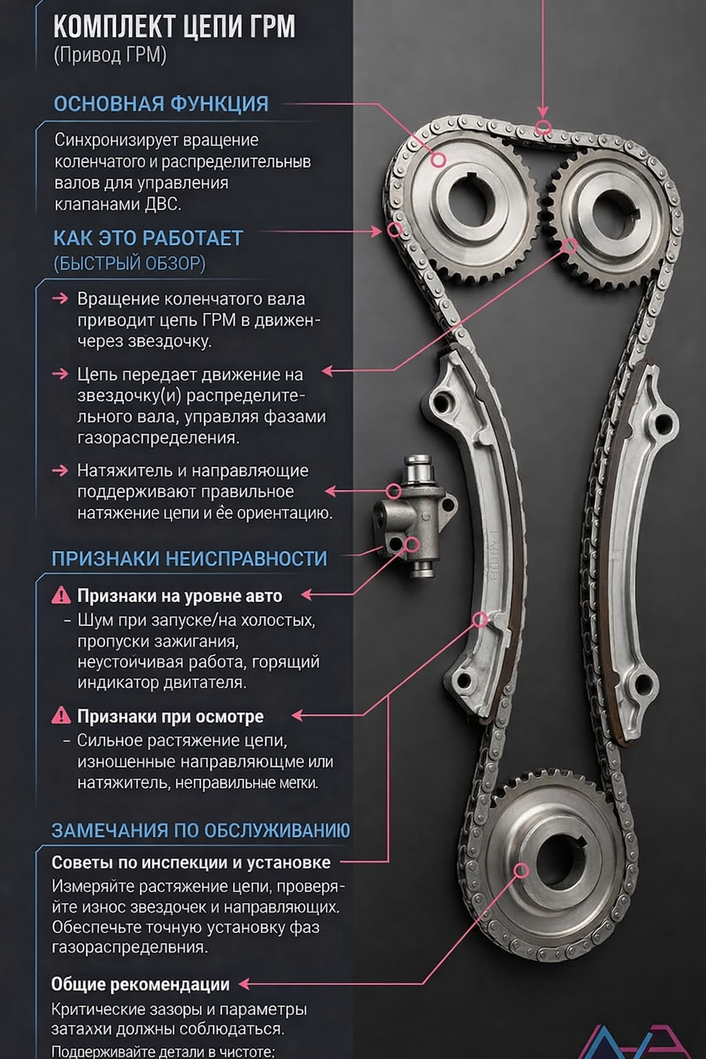 стоимость замены грм