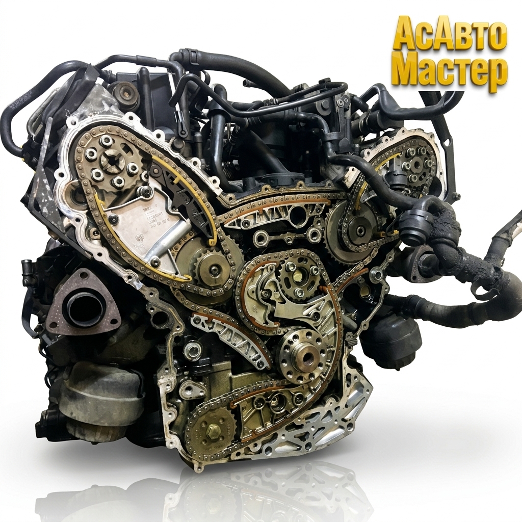 Audi A6 C6 3.0 TDI замена ГРМ