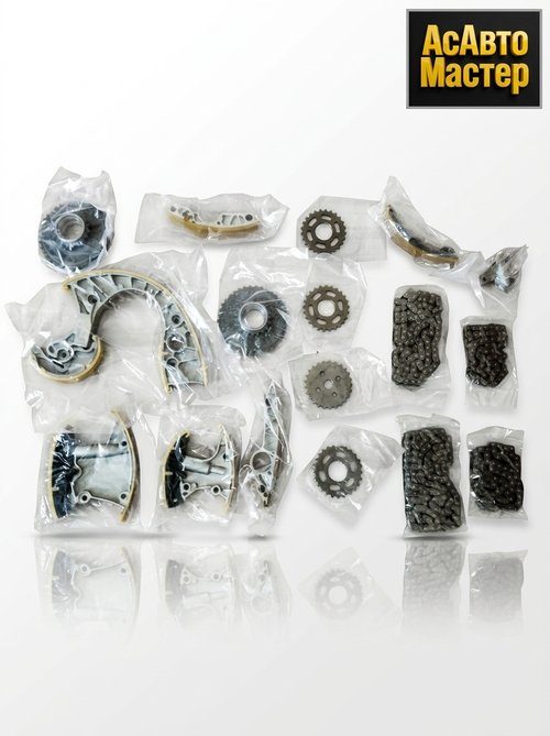 Замена цепи грм Audi A6 C6 3.0 TDI