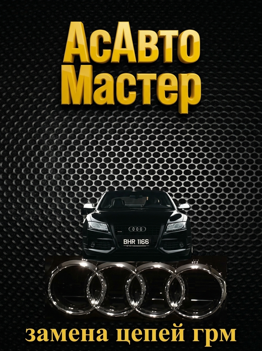 замена цепи ауди