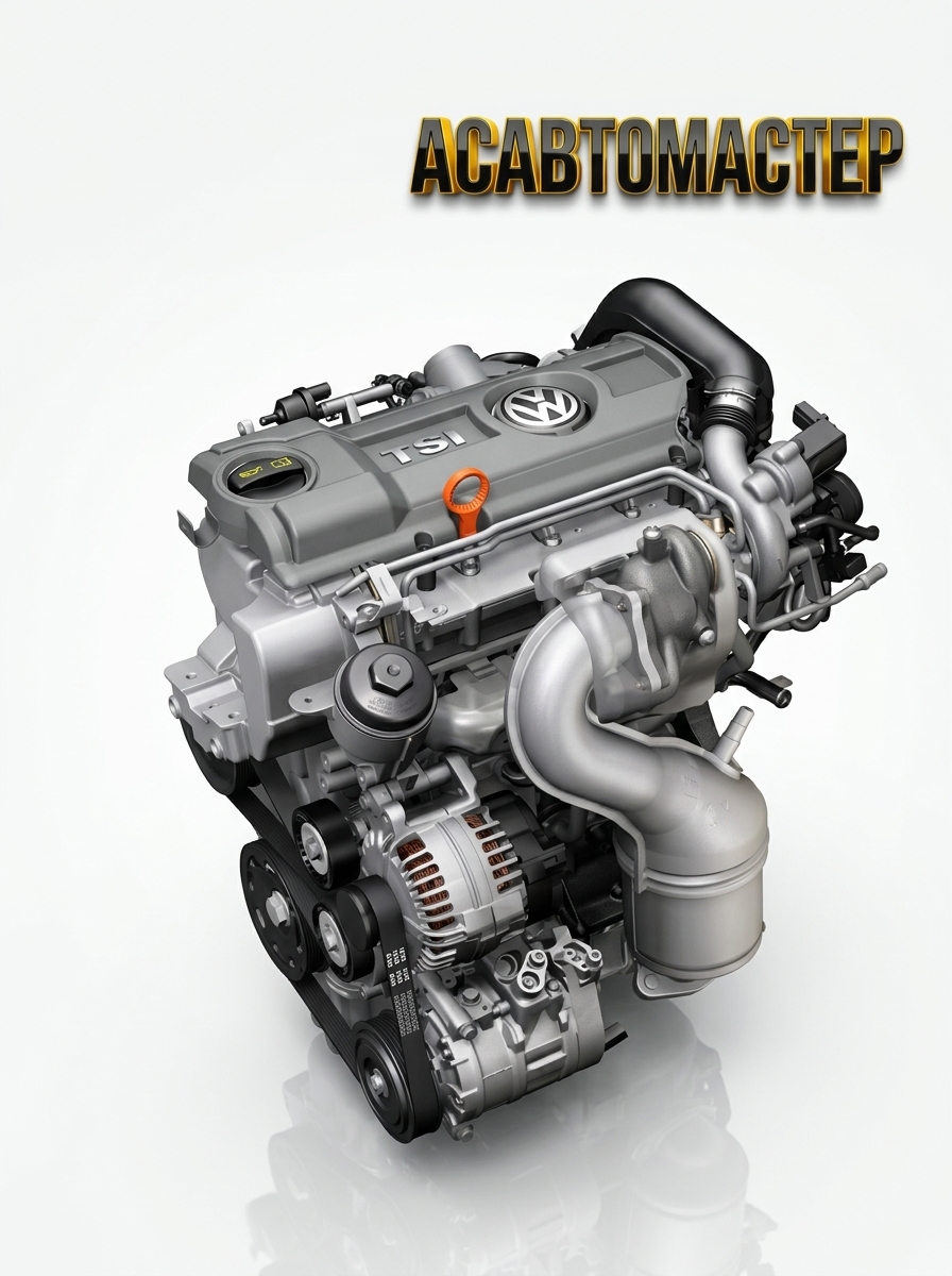 Замена цепи ГРМ фольксваген 1.4 TSI/TFSI 