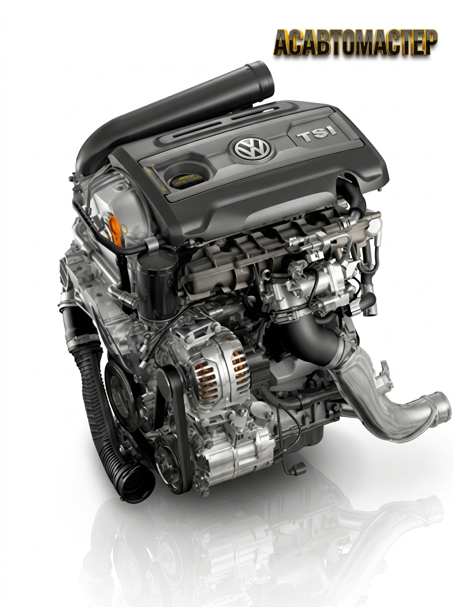 Замена цепи ГРМ фольксваген 1.8 TSI TFSI 