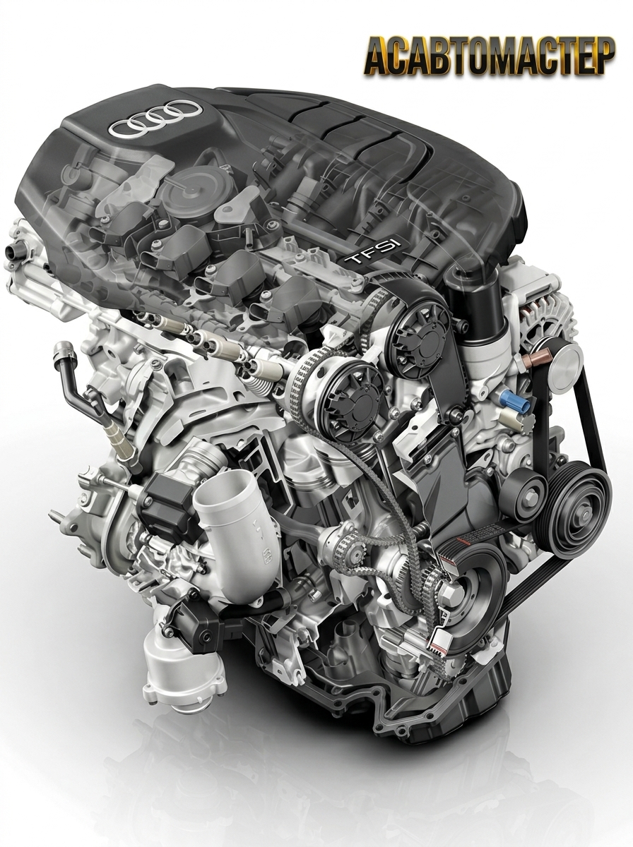 Замена цепи ГРМ фольксваген 2.0 TSI TFSI 