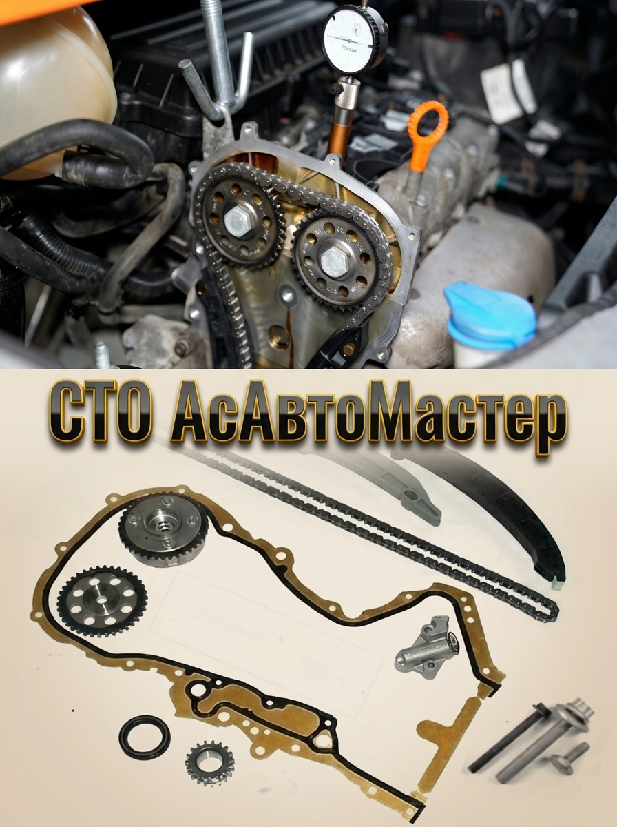 Замена цепи фольксваген СТО Минск 
