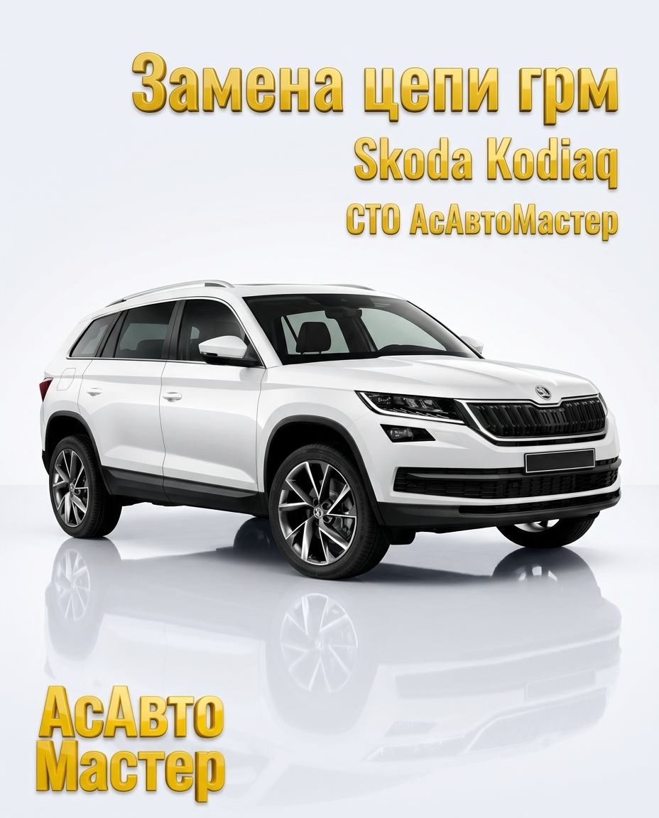 Замена цепи ГРМ Skoda Kodiaq