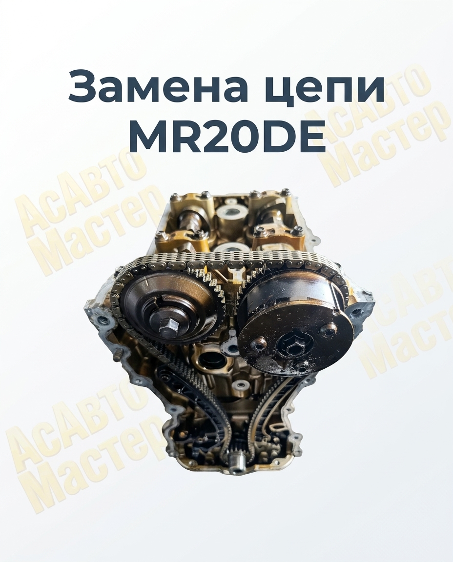 Замена цепи ГРМ Ниссан цена