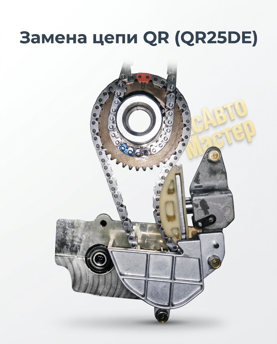 ниссан цена замены цепи грм