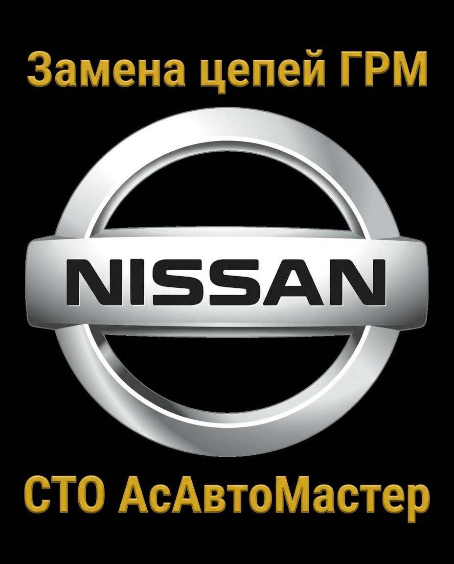 замена цепи ниссан