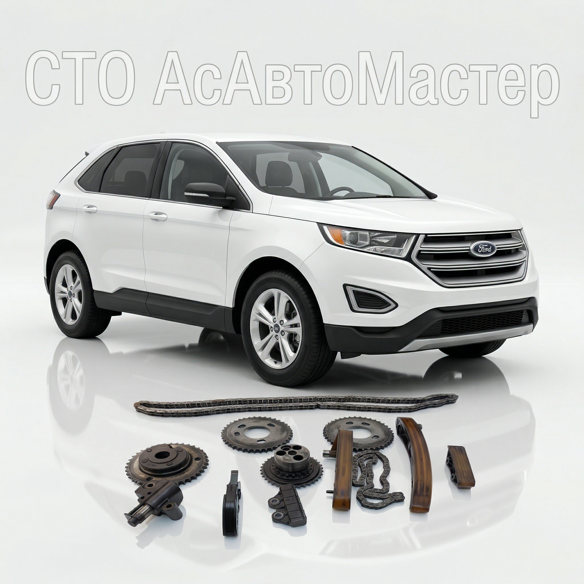 Замена цепи форд Минск