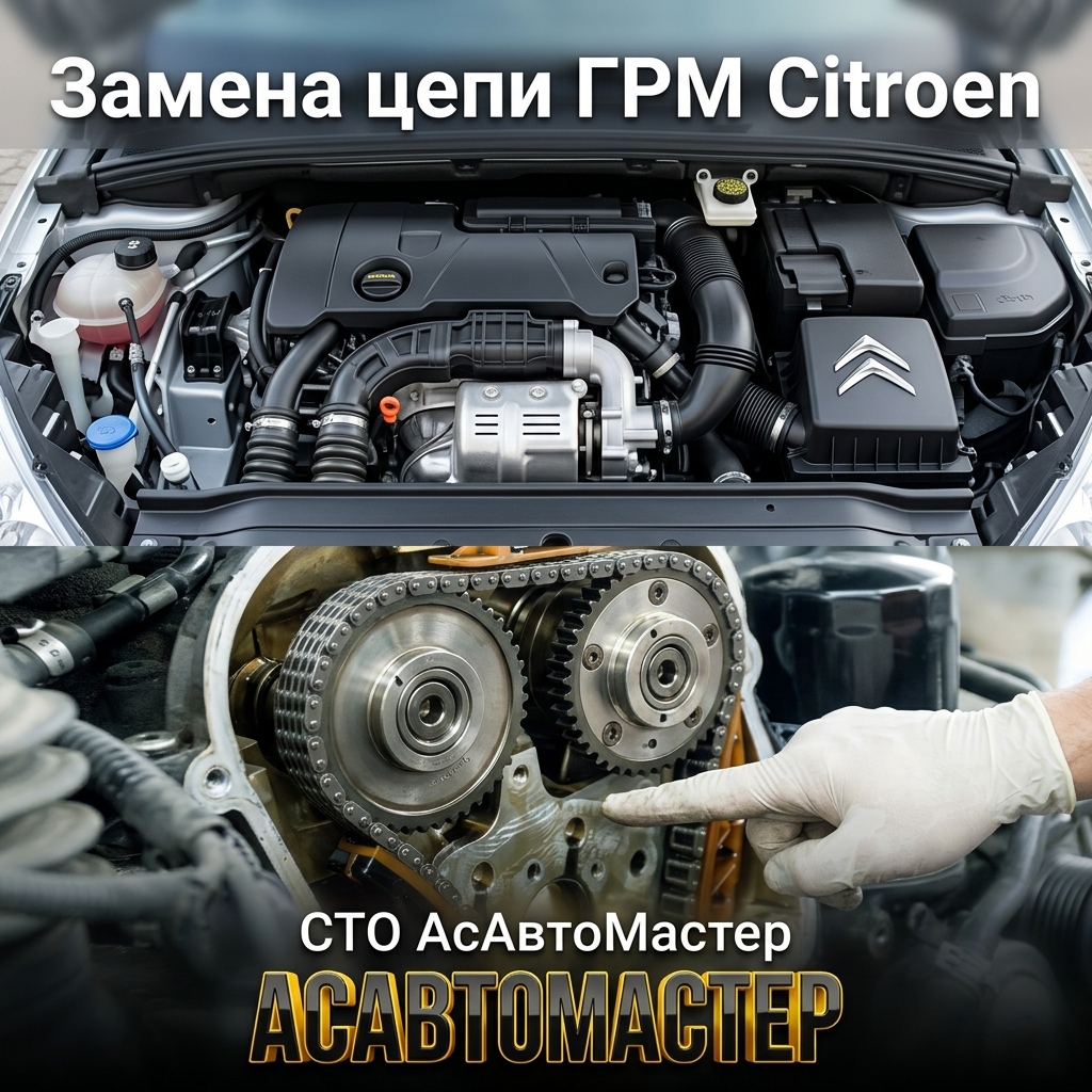 Замена цепи Ситроен цена Минск