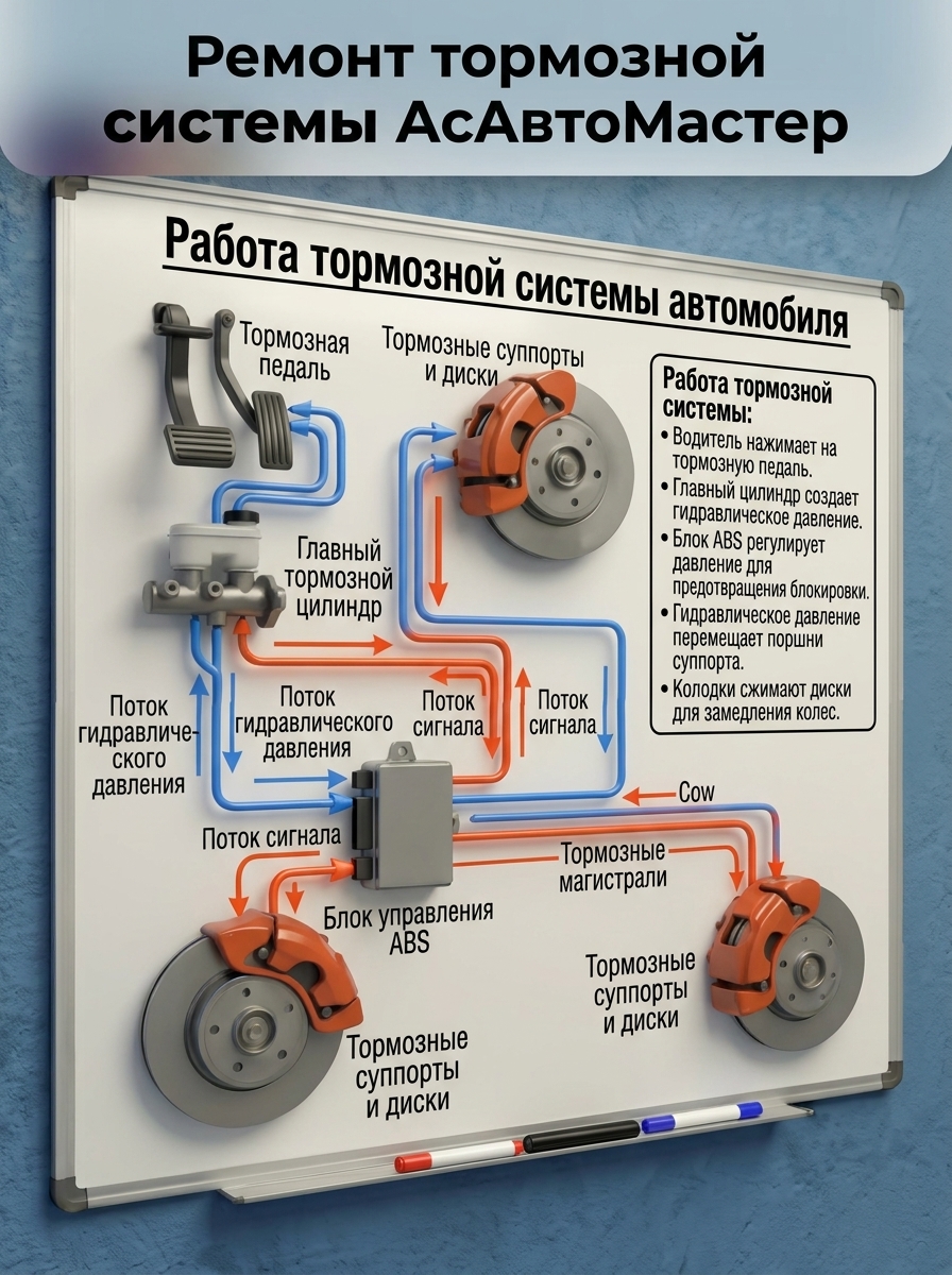 Ремонт тормозной системы