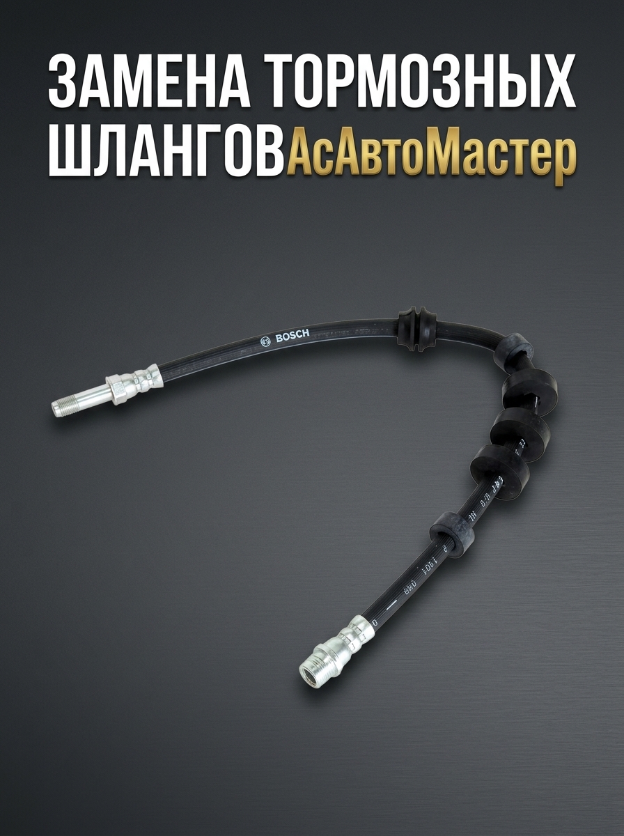 Замена тормозных шлангов