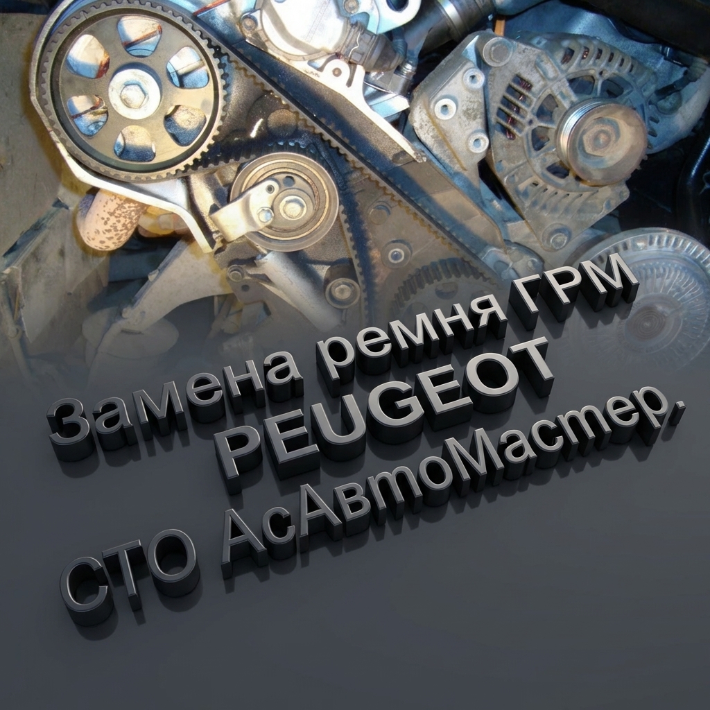 Замена ремня ГРМ Пежо