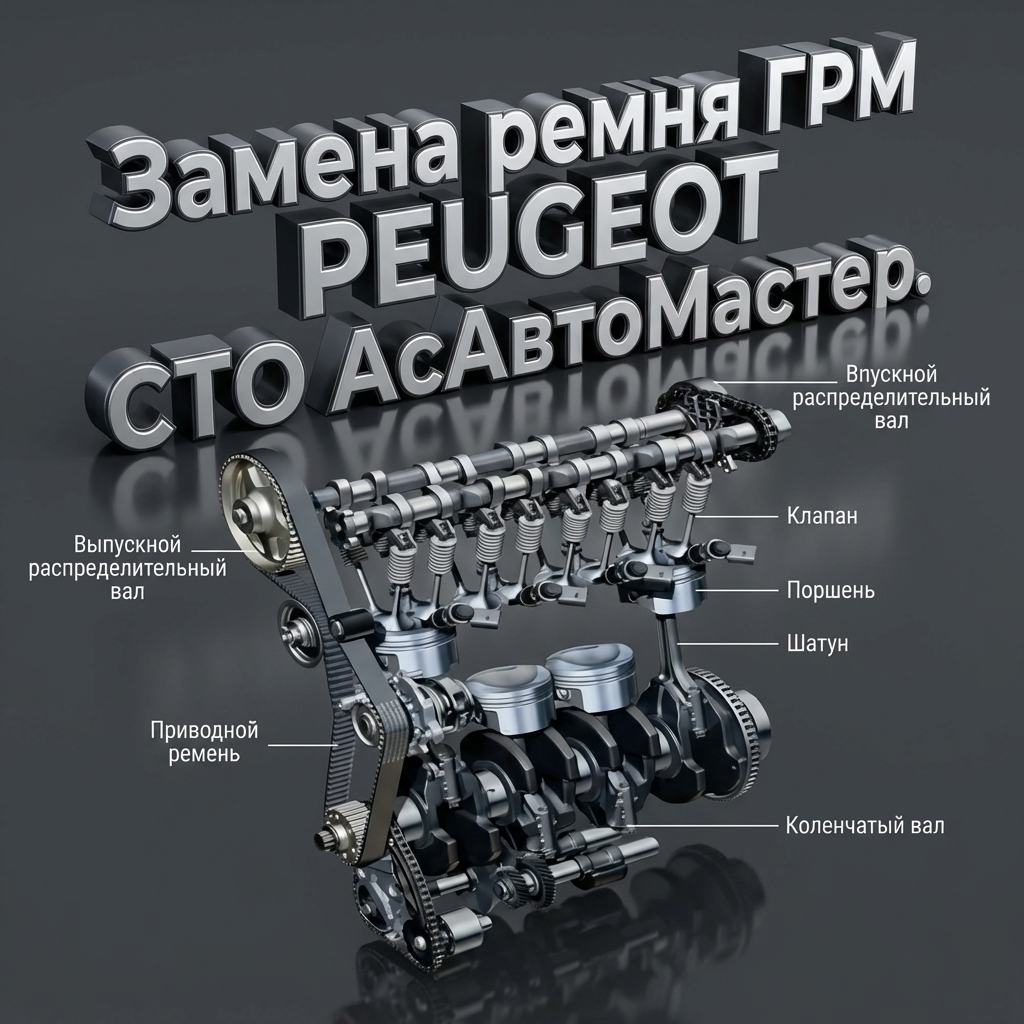 Замена ремня ГРМ Пежо Цена Миснк