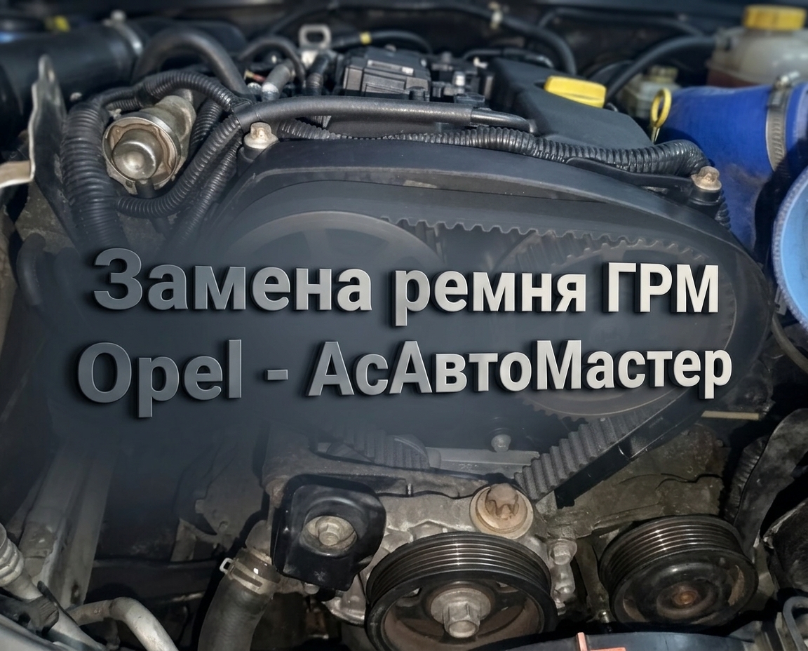замены ремня грм опель Минск