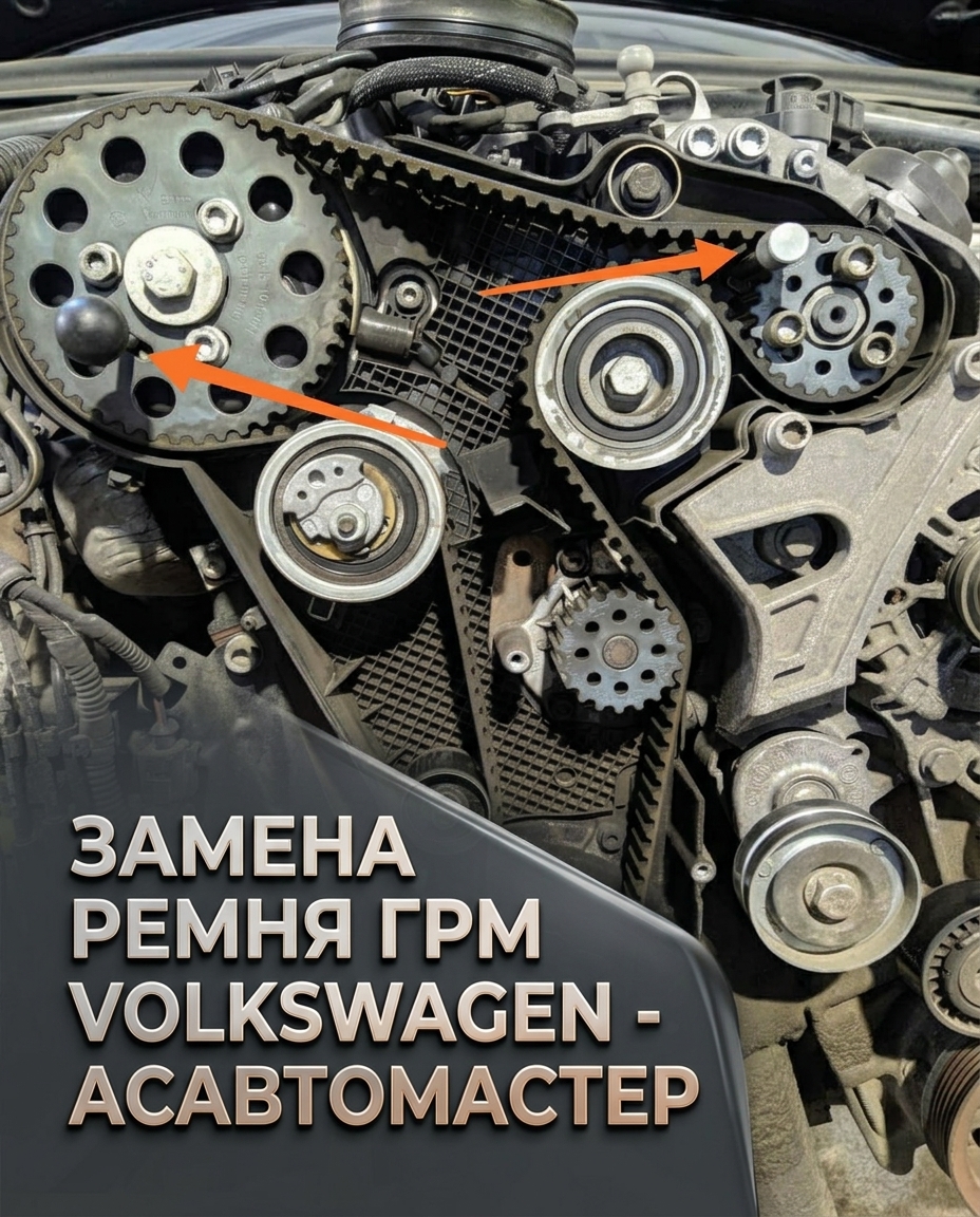замена ремня грм volkswagen