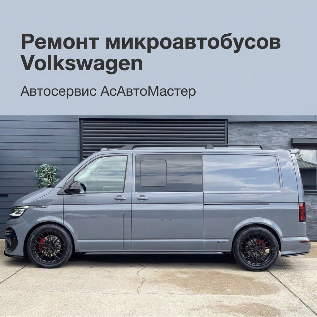 Ремонт микроавтобусов VW